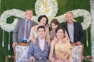 ชุดไทยเจ้าสาว ชุดไทยจักรพรรดิ์ เช่าที่แบมบี้ เวดดิ้ง ห้วยขวาง